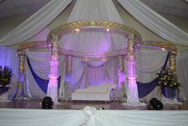 Indian wedding set design decor Durban A.S.K. Decor and Caterers